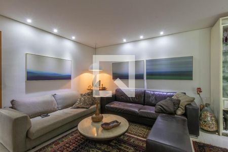 Sala de apartamento à venda com 4 quartos, 134m² em Vila da Serra, Nova Lima