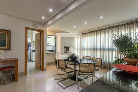 Sala de apartamento à venda com 4 quartos, 134m² em Vila da Serra, Nova Lima