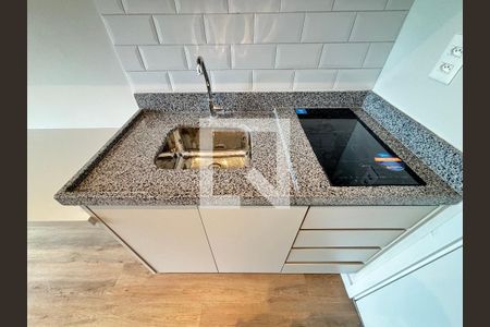 Sala/Cozinha de apartamento para alugar com 1 quarto, 34m² em Indianópolis, São Paulo