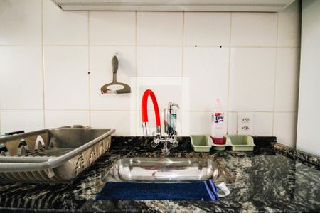 Cozinha de apartamento para alugar com 3 quartos, 75m² em Boqueirão, Praia Grande