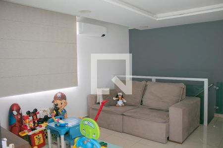 Sala da cobertura de apartamento à venda com 3 quartos, 136m² em Fernão Dias, Belo Horizonte