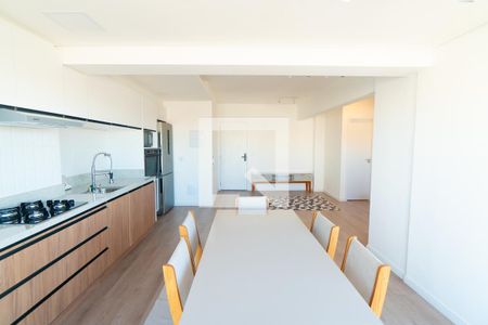 Sala/Cozinha de apartamento para alugar com 1 quarto, 57m² em Vila Mascote, São Paulo