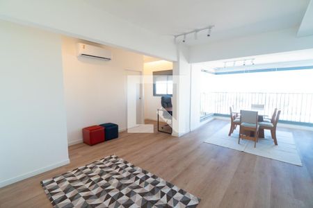 Sala/Cozinha de apartamento para alugar com 1 quarto, 57m² em Vila Mascote, São Paulo