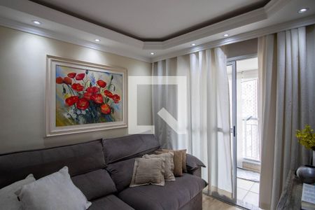 Sala de apartamento à venda com 3 quartos, 70m² em Vila Sonia do Taboao, Taboão da Serra