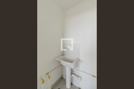 Sala/Cozinha/Área de Serviço  de apartamento à venda com 2 quartos, 36m² em Vila Guilhermina, São Paulo