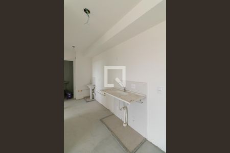 Sala/Cozinha/Área de Serviço  de apartamento à venda com 2 quartos, 36m² em Vila Guilhermina, São Paulo
