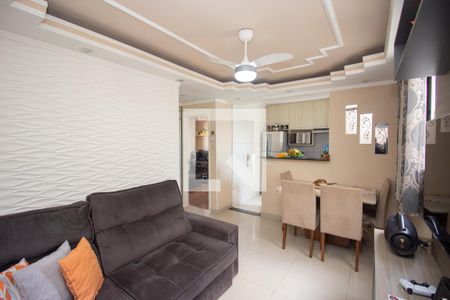 Sala de apartamento à venda com 2 quartos, 45m² em Fonte Grande, Contagem