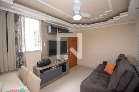 Sala de apartamento à venda com 2 quartos, 45m² em Fonte Grande, Contagem