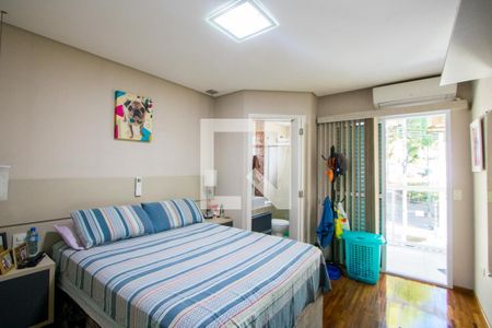 Quarto 1 - Suíte de casa à venda com 3 quartos, 150m² em Vila Scarpelli, Santo André