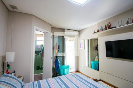 Quarto 1 - Suíte de casa à venda com 3 quartos, 150m² em Vila Scarpelli, Santo André