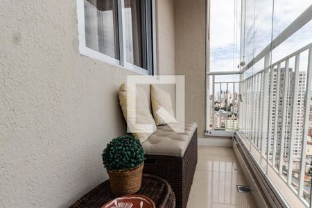 Varanda de apartamento à venda com 2 quartos, 67m² em Vila Dom Pedro II, São Paulo