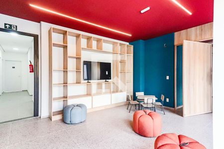 Área comum - Salão de festas de apartamento para alugar com 1 quarto, 37m² em Vila Sonia, São Paulo