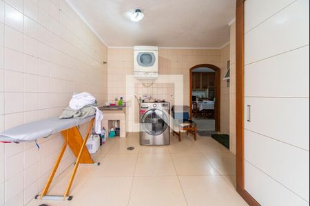 Área de Serviço de casa à venda com 4 quartos, 540m² em Vila Alice, Santo André