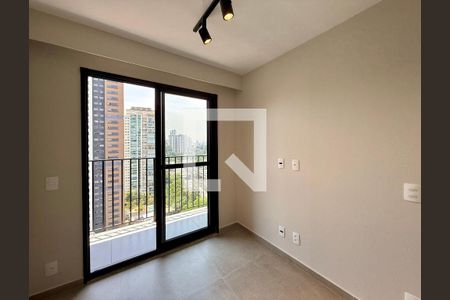 Sala  de apartamento à venda com 1 quarto, 28m² em Campo Belo, São Paulo