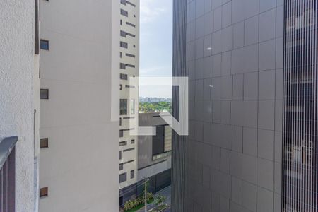 Vista/Varanda de kitnet/studio à venda com 1 quarto, 25m² em Pinheiros, São Paulo