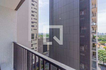Vista/Varanda de kitnet/studio à venda com 1 quarto, 25m² em Pinheiros, São Paulo