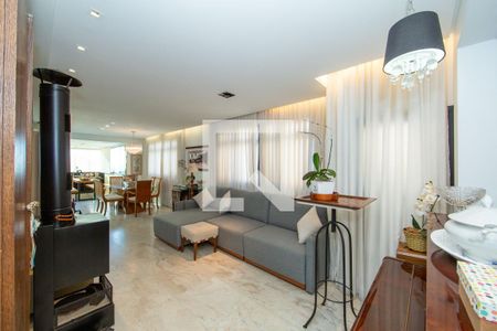 SALA de apartamento à venda com 4 quartos, 156m² em Buritis, Belo Horizonte