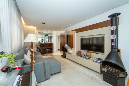 SALA de apartamento à venda com 4 quartos, 156m² em Buritis, Belo Horizonte
