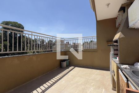 Área de Serviço e Varanda Gourmet de apartamento para alugar com 2 quartos, 83m² em Jardim Sao Domingos, Guarulhos