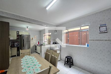 Sala de jantar  de casa à venda com 3 quartos, 122m² em Vila Jordanopolis, São Bernardo do Campo