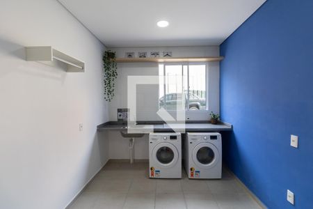 Área Comum - Lavanderia  de apartamento para alugar com 1 quarto, 27m² em Jardim Matarazzo, São Paulo