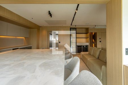 Sala de Jantar de apartamento à venda com 3 quartos, 153m² em Indianópolis, São Paulo