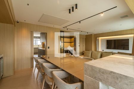 Sala de Jantar de apartamento à venda com 3 quartos, 153m² em Indianópolis, São Paulo