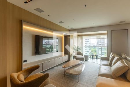 Sala de apartamento à venda com 3 quartos, 153m² em Indianópolis, São Paulo