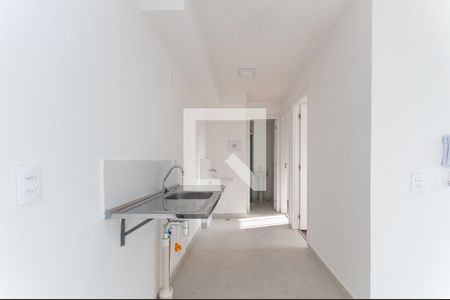 Cozinha Americana de apartamento para alugar com 2 quartos, 35m² em Parque Industrial Tomas Edson, São Paulo