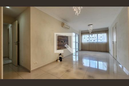 Sala de apartamento para alugar com 3 quartos, 135m² em Embaré, Santos