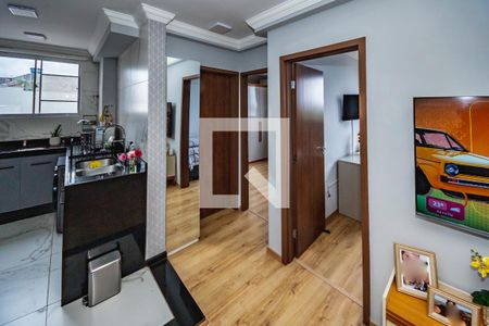 Sala de apartamento à venda com 2 quartos, 45m² em Juliana, Belo Horizonte