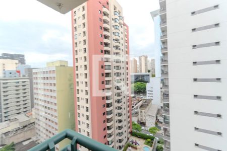 Varanda de apartamento para alugar com 1 quarto, 45m² em Bela Vista, São Paulo