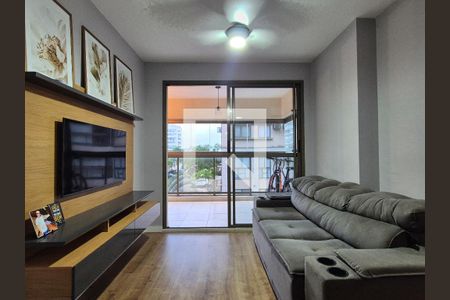 Sala  de apartamento à venda com 2 quartos, 70m² em Recreio dos Bandeirantes, Rio de Janeiro