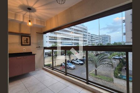 Varanda  de apartamento à venda com 2 quartos, 70m² em Recreio dos Bandeirantes, Rio de Janeiro