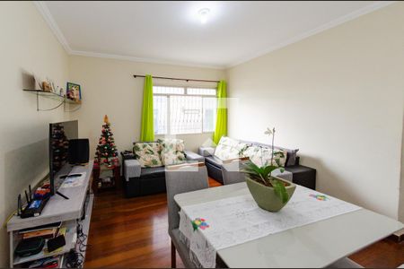 Sala de apartamento à venda com 3 quartos, 80m² em João Pinheiro, Belo Horizonte