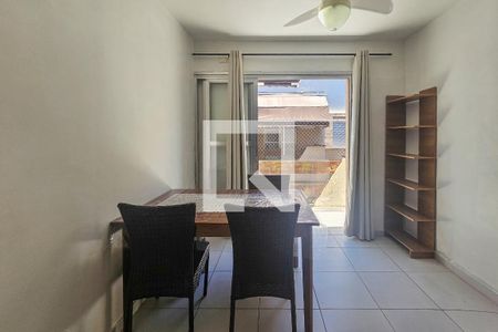 Sala de apartamento para alugar com 1 quarto, 56m² em Balneario Cidade Atlantica, Guarujá