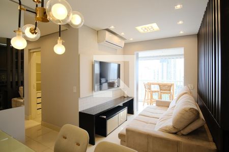 Sala de apartamento à venda com 2 quartos, 74m² em Tatuapé, São Paulo