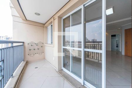 Varanda Gourmet de apartamento à venda com 3 quartos, 98m² em Vila Bastos, Santo André