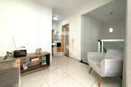 Sala de Estar de apartamento à venda com 5 quartos, 250m² em Nova Suíça, Belo Horizonte