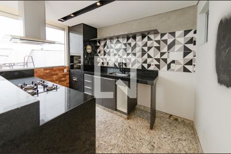 Área gourmet de apartamento à venda com 2 quartos, 219m² em Carmo, Belo Horizonte
