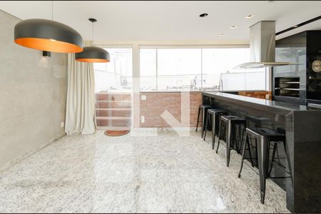 Área gourmet de apartamento à venda com 2 quartos, 219m² em Carmo, Belo Horizonte