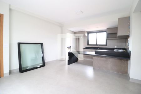 Sala de apartamento para alugar com 3 quartos, 106m² em Santa Mônica, Uberlândia