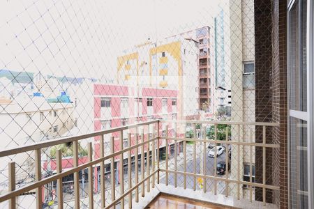 Varanda da Sala de apartamento à venda com 3 quartos, 120m² em São Pedro, Belo Horizonte