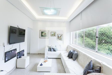 sala de apartamento à venda com 3 quartos, 114m² em Sion, Belo Horizonte