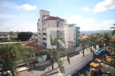 Varanda Quarto 1 de apartamento à venda com 3 quartos, 77m² em Eldorado, Contagem