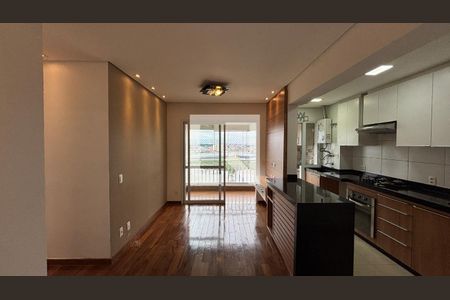 Sala - Sala de Jantar de apartamento à venda com 3 quartos, 67m² em Vila Homero Thon, Santo André