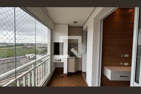 Sala - Sala de Jantar Varanda de apartamento à venda com 3 quartos, 67m² em Vila Homero Thon, Santo André