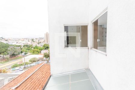 Vista do Quarto  de apartamento para alugar com 2 quartos, 88m² em Jardim , Santo André