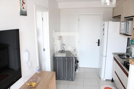 Sala/Cozinha de apartamento à venda com 1 quarto, 35m² em Belenzinho, São Paulo