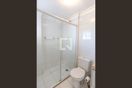 Banheiro da suíte  de apartamento à venda com 2 quartos, 66m² em Centro, Diadema